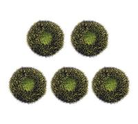 yyangz 5PCS Artificial Sunflowers Large Size Foam with 6.5cm/2.56in Diameter Perfect for Decorating The Center of Sunflower Wreaths and DIY Floral Decorations