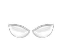 YYAOGAGNG 1Pair Thickened Super Soft Silicone Breast Pad Bra Push up Splicing Gel Enhancement Pad Antiskid Adhesive Chest Pad Gel Booster Suitable for Dresses Swimsuits Transparent
