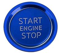 YYASWED One Click Push Start Button Cover, For Range Rover Evoque Sport pour Jaguar XJ XF XE f-Pace f-Type,Start Button Cover,Start Stop Button Trim Cover,One-Button Start Decorative Cover,B