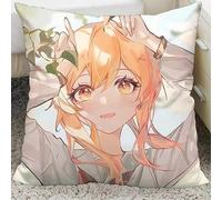 YYATT Adorable Game Characters Toy for Lumine, keychain, Body Pillow Cover Plush Plushie for Collectors Video Game Fans Gifts,With pillow core-40X40cm