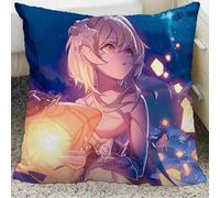 YYATT Adorable Game Characters Toy for Lumine, keychain, Body Pillow Cover Plush Plushie for Collectors Video Game Fans Gifts,With pillow core-40X40cm