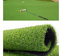 YYAZXSIQ Golf Putting Green/Mat-Golf Training Mat Backyard Golf Artificial Grass Turf 10FTX53FT，Indoor Outdoor Golf Training Mat, Synthetic Fake Grass for Baseball Football Gym Sports(10FTX20FT)