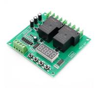 YYB-5 12V 24V Motor Forward Reverse Control Board 2 Channel Relays Delay Timing Cycle Module Two Relays Delay Timing Cycle Module