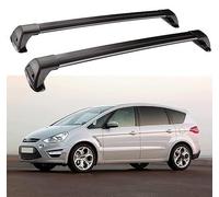 YYBCDSA 2Pcs Car Roof Bars, for Ford S-MAX 2006 2007 2008-2013 2014 2015 Aluminum Luggage Rack Bike Cross Bars Railing Carrier Travel Accessories,A