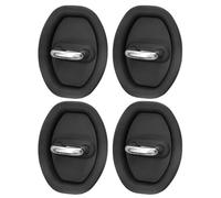 YYBCDSA 4PCS Car Silicone Door Latch Protective Cover, for Fiat 500 500C 500L 500X Silent Shock Pads Silicone Door Lock Protector,Car Door Lock Cover Protector,A