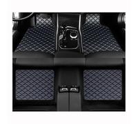 YYBCDSA 4pcs Leather Car Floor Mats, For Citroen C5 Aircross hybride 2020-2023 2024 (Upper Layer) Custom Floor Liners Mat Non-slip Front and Rear Seat All-Weather Carpet Accessories,D