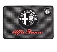 YYBCDSA Car Center Console Dashboard Cover Mat, for Alfa Romeo Giulia Giulietta Stelvio Brera Mito 147 159 Sun Protection Non-slip Centre Console Dashboard Pad Glare Protector Interior Accessories