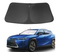 YYCKE Windshield Sun Shade Accessories Compatible with Lexus UX 2021 2022 2023 2024 2025 Foldable Sunshade Sun Visor Blocks UV