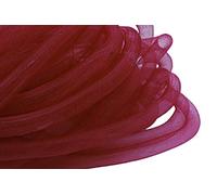 YYCRAFT 10 Yards Solid Mesh Tube Deco Flex for Wreaths Cyberlox CRIN Crafts 16mm 5/8-Inch (Solid Wine)