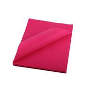YYCRAFT Craft Soft Felt Sheets 9 Inch X 12 Inch - 24 Pcs Pack, Hot Pink