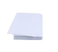 YYCRAFT Stiff Felt Sheets 9 Inch X 12 Inch - 5 Pcs Pack，White(Thickness:5mm)