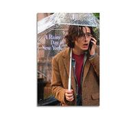 yydds A Rainy Day In New York Poster Canvas Posters Wall Art Print Aesthetic Room Decor Home Office Decoration 08x12inch(20x30cm) Unframe-style