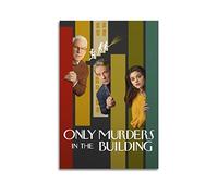 yydds Only Murders in The Building Poster Canvas Posters Wall Art Print Aesthetic Room Decor Home Office Decoration 24x36inch(60x90cm) Unframe-style
