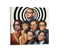 yydds Tv Series The Umbrella Academy Poster Canvas Posters Wall Art Print Aesthetic Room Decor Home Office Decoration 12x12inch(30x30cm) Frame-style