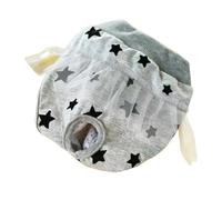 YYDPYZBD dog diapers female Lace Panties For Dogs Cotton Leopard Pet Girl Small Medium Puppies Animal Cat Washable-gray Star-xs