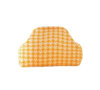 YYDPYZBD knitted bag Beach Bag, Crochet Summer Dumpling Clutch-houndstooth (orange)