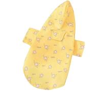 YYDPYZBD Pet Raincoat Dog Summer Short Sleeve Waterproof Clothes Puppy Coat Outdoor Coat-yellow-l