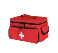 YYDPYZBD Storage Basket Bag, Family First Aid Organiser Box for Emergency Medical Kits-red-29 * 19 5 * 17 5
