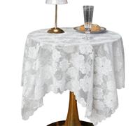 YYDPYZBD tablecloth Lace Tablecloth, Flower Embroidered Table Cover Vintage Tablecloths For Parties Holiday Dinner-flowers-135 * 200cm