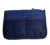 YYDPYZBD Toiletry Bag for Men 2pac Ladies Tidy Travel Insert Handbag Cosmetic Organiser Purse Large Liner Make-up Pouch-deep Blue