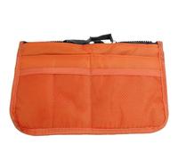 YYDPYZBD Toiletry Bag for Men 2pac Ladies Tidy Travel Insert Handbag Cosmetic Organiser Purse Large Liner Make-up Pouch-Orange Yellow