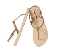 YYDPYZBD Women's sandals Flip-flops, Summer Flat Sandals, Slippers, Travel, Vacation, Beach Shoes-apricot-35 36