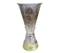 YYDSTES Europa Football League Winners Trophy Replica European Soccer Club Champions Trophies Office Home Decoration Display Ornaments Souvenir Gifts for Football Fans,16cm