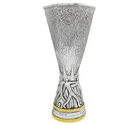 YYDSTES Resin Europa Football League Trophy Replica Soccer Club Champions Trophies Fans Office Home Decoration Display Ornaments Sports Memorabilia Gifts,32cm