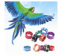 YYDSWTW Bird identification rings foot Lightweight leg bands Numbered Small birds bird ID Open_50pcs 6mm