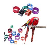 YYDSWTW Parrot Leg Bands Bird Leg Rings Lightweight Leg Bands Numbered Random Colors for Doves Open_50pcs 5mm