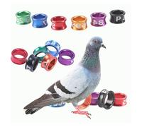 YYDSWTW Parrot leg bands Bird rings Aluminum alloy Random numbers identification for finches Open_50pcs 4.7mm