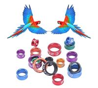 YYDSWTW Pigeon leg rings Bird leg rings Lightweight leg bands Random numbers Distinguishing birds for doves Open_50pcs 4mm
