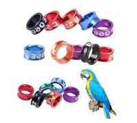 YYDSWTW Poultry Leg Rings Bird Durable Random Numbers for Doves Identification Closed_50pcs 4mm