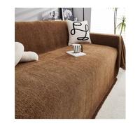 YYDSWTW Sofa Blanket Cover 3 Seater Blankets Versatile Towel Large Throw for Most Shape Sofas Woven Tassels Suitable for Sofa Bed Cover and Sofa Chair 70''*118'' brown