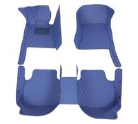 YYEFNMAZ Car Floor Mat Compatible for Nissan Patrol Patorōru Y61 1997-2016 7 Seat Auto Interior Carpets Rugs(Blue)