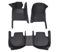 YYEFNMAZ Car Floor Mat Compatible for Nissan Patrol Patorōru Y61 1997-2016 7 Seat Auto Interior Carpets Rugs(Full Black)