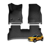 YYEFNMAZ Car Floor Mats Cargo Liner Trunk Backrest Mat TPE 3D Left Rudder Compatible for Trax 2024 2025(24TRAX 3PCS)