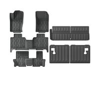YYEFNMAZ Car Floor Mats Compatible for 7 Seats Haval H9 2024 2025 All-Weather 3D TPE Front Rear Cargo Liner(Left Rudder 7pcs)