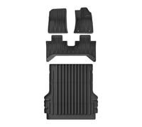 YYEFNMAZ Car Floor Mats Compatible for BYD Shark 6 2024 2025 Right Hand Drive Cargo Liner Trunk Pad TPE 3D(24Shark RHD 4PCS)