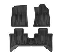 YYEFNMAZ Car Floor Mats Compatible for BYD Shark 6 2024 2025 Right Hand Drive Cargo Liner Trunk Pad TPE 3D Accessories BLACK(24Shark RHD 3PCS)