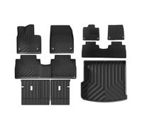 YYEFNMAZ Car Floor Mats Compatible for VOYAH FREE 2025 2024 Non-slip All Weather Cargo Liners Backrest LHD Carpet(9PCS Full Set)