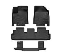 YYEFNMAZ Car Floor Mats Liners 3rd Row 2nd Row Bench Compatible For Nissan Pathfinder 2022-2023 All Weather 4pcs