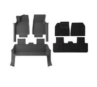 YYEFNMAZ Car Foot Pads Are Suitable Compatible for Tesla 2023-2025 Full-inclusive Full-TPE Floor Pads Left And Right Helms(Gold)