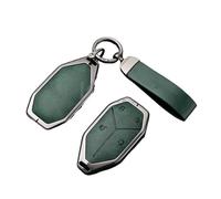 YYEFNMAZ Car Key Case Cover Fob Protection Keychain Leather Compatible for BYD Equation Leopard 5 2023 2024 Accessories(E)
