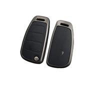 YYEFNMAZ Car Remoter Key Cover Case Holder Shell Fob Compatible for Audi A4 b6 b7 b8 b9 Protection KeyChain Keyless Interior Accessories(A-black)