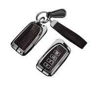 YYEFNMAZ Car Smart Key Case Cover Shell Accessory Compatible for Lexus NX IS RX ES GX LX LS UX GS 200 260 300 350 NX200 NX300 RX350 ES300 Zinc Alloy(J-coffee keyring)