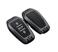 YYEFNMAZ Car Smart Key Case Full Cover Protector Shell Compatible for Peugeot 308 408 508 2008 3008 4008 5008 Auto Keychain Accessories(E-black)