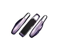 YYEFNMAZ Car Smart Remoter Key Case Compatible for Porsche Panamera Spyder Carrera Macan Boxster Cayman Cayenne 911 970 981 991 Fob Covers Set Shell(Purple 4PCS,B 1)