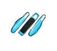 YYEFNMAZ Car Smart Remoter Key Case Compatible for Porsche Panamera Spyder Carrera Macan Boxster Cayman Cayenne 911 970 981 991 Fob Covers Set Shell(Blue 4PCS,718)