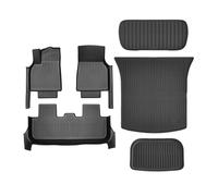 YYEFNMAZ Floor Mat With Door Sill Strip Compatible for Tesla Model Y Juniper 2025 Launch All Weather Trunk Cargo Liner Boot Backrest Pad TPE(MY-SN-6PCS)